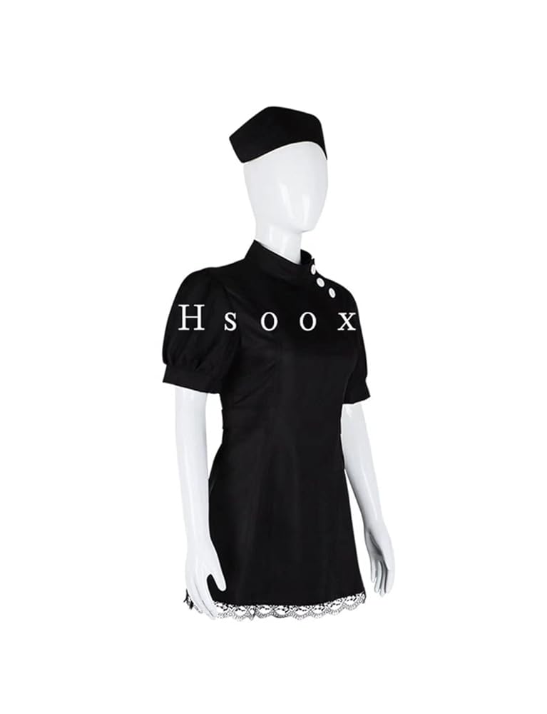 Amazon.co.jp: [Hsooxy] 黒江雫 コスプレ衣装 看護師 その